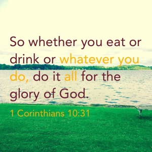 1 Corinthians 10.31